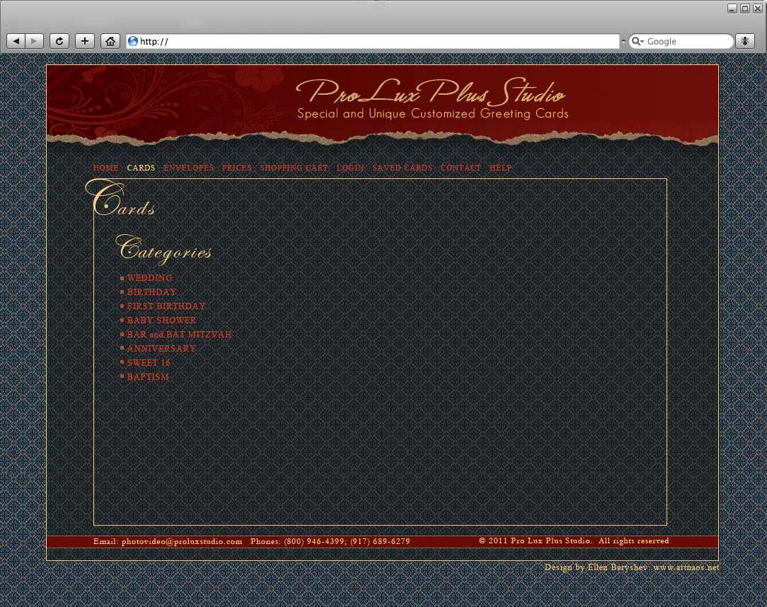 web design, services and prices